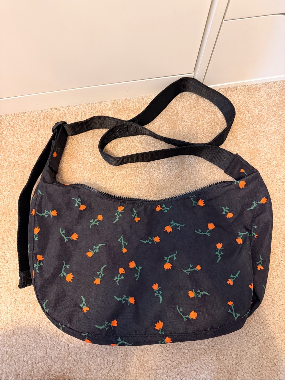 Baggu Medium Crescent Painted Wildflower